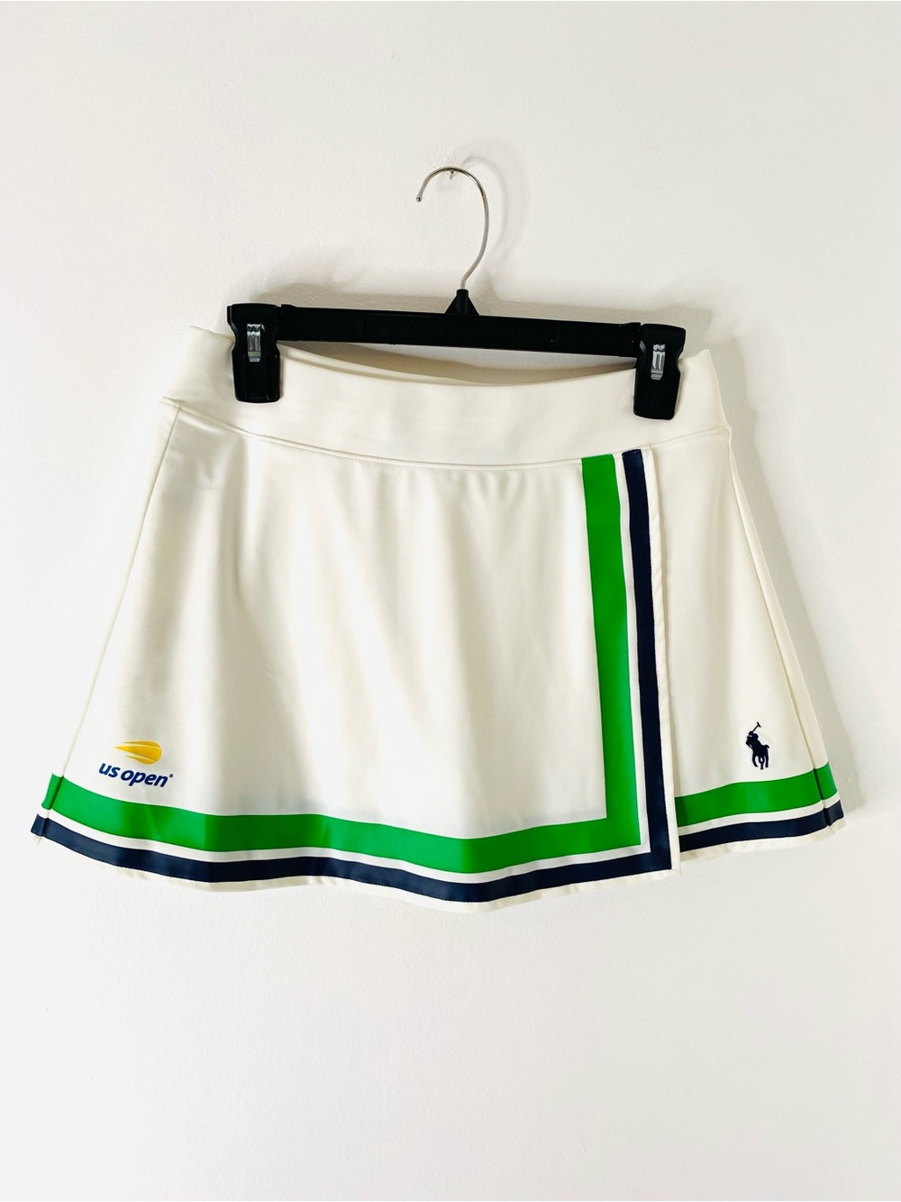 Polo Ralph Lauren US Open White Tennis Skort Performance Stretch